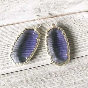 Lilac and gold Kendra Scott Ellas